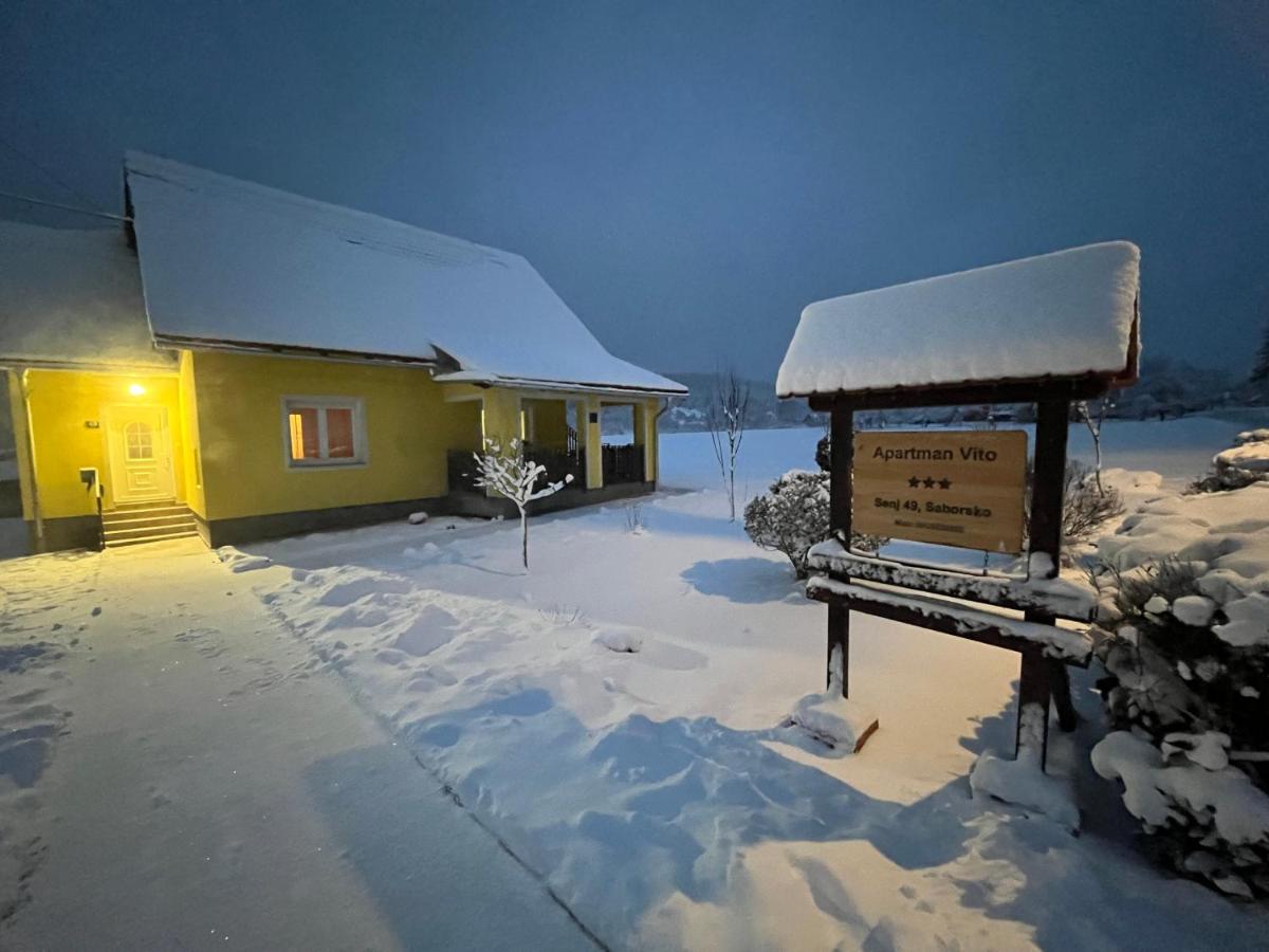 Apartman Vito Saborsko Buitenkant foto