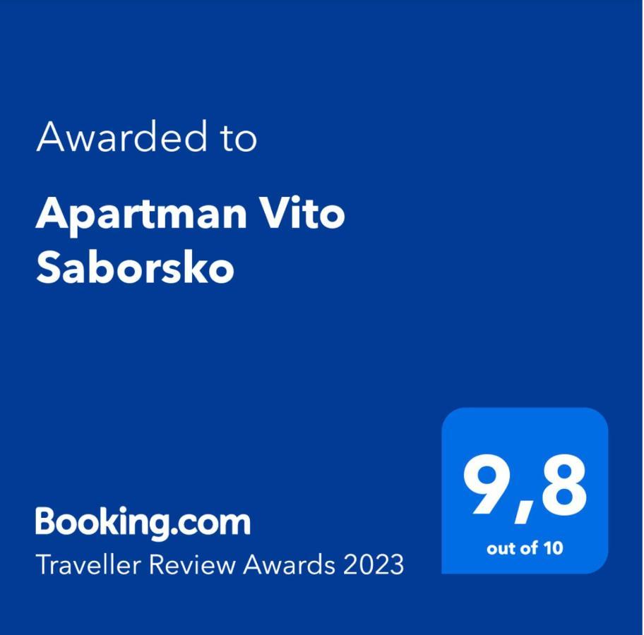 Apartman Vito Saborsko Buitenkant foto